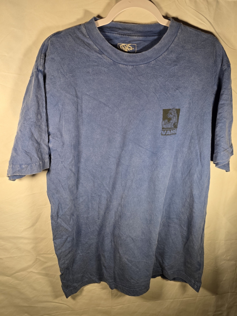 Vans Blue Short Sleeve Logo Tee